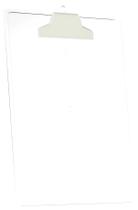 Prancheta Acrimet prend plastico A4 cor cristal 131.3