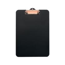 Prancheta Black Rosa A4 Prendedor Eficiente Metal Resistente