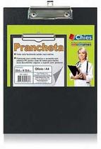 Prancheta Cartao Preto Gp Metal Chies