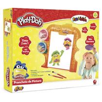 Prancheta Com 2 Potes de Tinta Play-Doh - Fun Prancheta Com 2 Potes de Tinta Play-Doh - Fun