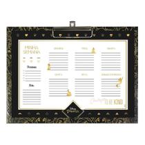 Prancheta com planner semanal Princesa