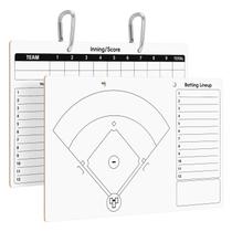 Prancheta de Beisebol QUEENLINK Dupla Face Apagável a Seco 38 x 23 cm Prancheta de Beisebol QUEENLINK Dupla Face Apagável a Seco 38 x 23 cm