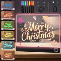 Prancheta de desenho LED KiddyFunPals Magical com 7 cores para crianças Prancheta de desenho LED KiddyFunPals Magical com 7 cores para crianças
