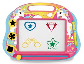 Prancheta de desenho LexiBook Multicolor Magic Unicorn com caneta Prancheta de desenho LexiBook Multicolor Magic Unicorn com caneta