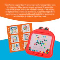 Prancheta de Desenho Magnética Infantil Magnetoy Colorida