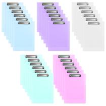 Prancheta de plástico Odowalker 31,3 22,4 cm Pacote com 30 unidades de perfil baixo Prancheta de plástico Odowalker 31,3 22,4 cm Pacote com 30 unidades de perfil baixo