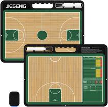 Prancheta de Treinador de Basquete Jieseng 42x32 cm Dupla Face