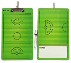 Prancheta de Treinador de Lacrosse Dupla Face com Marcador e Apagador - Inkdotpot Prancheta de Treinador de Lacrosse Dupla Face com Marcador e Apagador - Inkdotpot