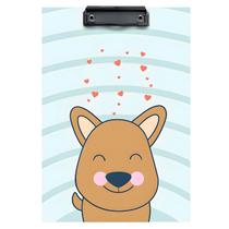 Prancheta Decorada Oficio A4 Prendedor Metálico Stalo