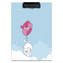 Prancheta Decorada Oficio A4 Prendedor Metálico Stalo