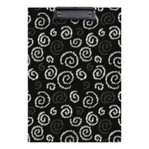 Prancheta Decorada Oficio A4 Prendedor Metálico Stalo