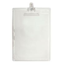 Prancheta Dello Ofício Acrílico Cristal com Prendedor de Plástico 24x34cm Prancheta Dello Ofício Acrílico Cristal com Prendedor de Plástico 24x34cm