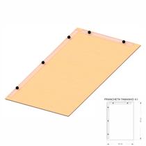 Prancheta Desenho Técnico Arquitetura Engenharia MDF NAT A1