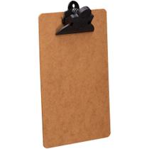 Prancheta Duratex 1/2 Ofício com Garra Plástica Caixa com 24