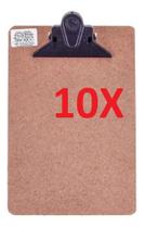 Prancheta Em Mdf, Kit Combo 10 Unidades Tamanho A4