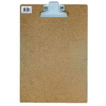 Prancheta madeira A4 prendedor de metal Carbrink