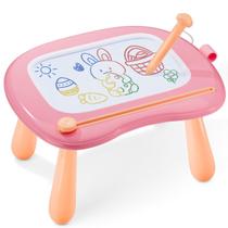 Prancheta magnética Bambilo para meninas de 1 a 2 anos rosa Prancheta magnética Bambilo para meninas de 1 a 2 anos rosa