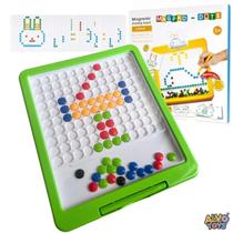 Prancheta Magnética Lousa Tábua De Desenho Magnético Escrita Padrão Educacional Montessori Autista