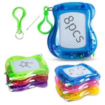 Prancheta magnética YouCute 8 Mini com chaveiro de metal Prancheta magnética YouCute 8 Mini com chaveiro de metal