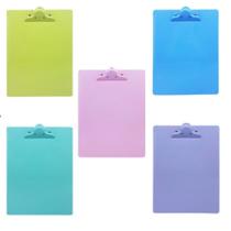 Prancheta Oficio C Regua E Prendedor Plastico Tons Pastel Prancheta Oficio C Regua E Prendedor Plastico Tons Pastel