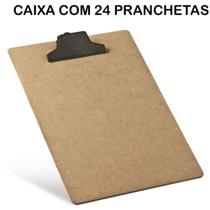 Prancheta Oficio Mdf c/Prendedor Plast. - Acrimet