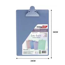 Prancheta Ofício Super Max Cril Linha Pastel