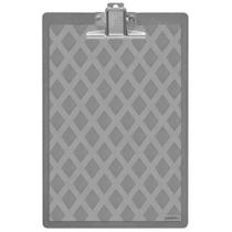 Prancheta Ofício Super Metal Fumê Waleu