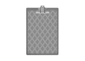 Prancheta Ofício Super Metal Fumê Waleu Prancheta Ofício Super Metal Fumê Waleu