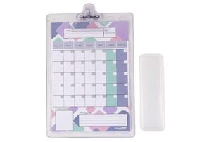 Prancheta Planner Transparente Waleu