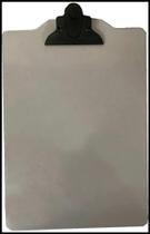 Prancheta Plastica A4 C/Prend.Plastico Cristal