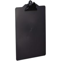 Prancheta Plástica A4 com Prendedor de Plástico Linha BLACK
