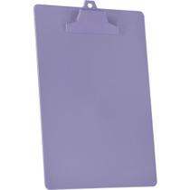 Prancheta Plastica Of/A4 C/Prend. Plast. Lilas