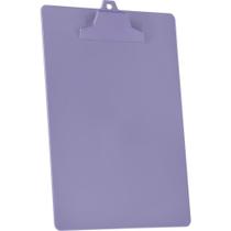 Prancheta Plastica OF/A4 C/PREND. PLAST. Lilas