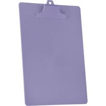 Prancheta plastica of/a4 c/prend. plast. lilas acrimet