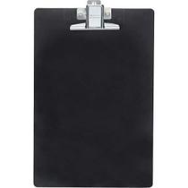 Prancheta Plastica Oficio Preta Gancho Metal Prancheta Plastica Oficio Preta Gancho Metal