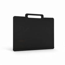Prancheta Portátil A3/A4 em MDF Preto com Alça 45x34 cm - Gv Office Prancheta Portátil A3/A4 em MDF Preto com Alça 45x34 cm - Gv Office