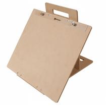 Prancheta Portátil A4 Articulada MDF Natural Trident - 4820-A4N