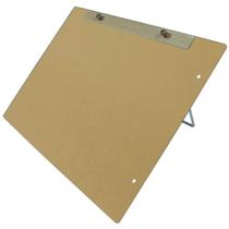 Prancheta Portatil Artística A3 Trident Mdf Natural C/ Suporte 48-A3MAS