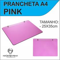 Prancheta Portátil Desenho Técnico Madeira PINK A4 - Fenix Prancheta Portátil Desenho Técnico Madeira PINK A4 - Fenix