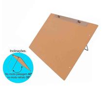 Prancheta Portatil Trident Mdf A4 36X26Cm Com Suporte