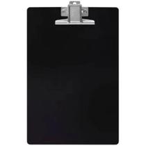 Prancheta Super Metal Preta 34,5x23cm 430 - Waleu Prancheta Super Metal Preta 34,5x23cm 430 - Waleu