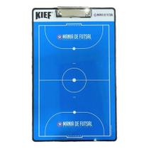 Prancheta Tática Dupla Face Futsal Kief + Caneta
