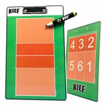 Prancheta Tatica Dupla Face Volei Tecnico Profissional Kief Prancheta Tatica Dupla Face Volei Tecnico Profissional Kief