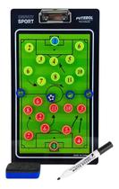 Prancheta Tática Magnética Para Futebol Com Caneta Campo