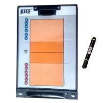 Prancheta Tática Magnética para Voleibol com Caneta Kief