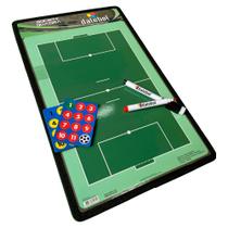 Prancheta Tática Técnica Magnética Society 7x7 Dupla Face Dalebol