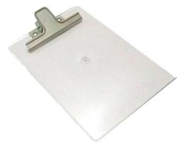 Prancheta Vertical Acrilico A4 Pegador Aço Cristal