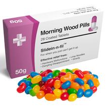 Prank Box Joyful Clan Morning Wood Pills, presente engraçado