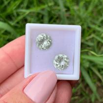 Prasiolita Brilhante ø8,8mm 4,45ct