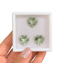 Prasiolita Coração SET 31,13ct Prasiolita Coração SET 31,13ct